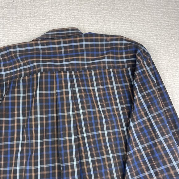 Lot of x2 Forsyth of Canada Dress Shirts Wrinkle Free Lined / Plaid Men Sz 2XL - Picture 14 of 16